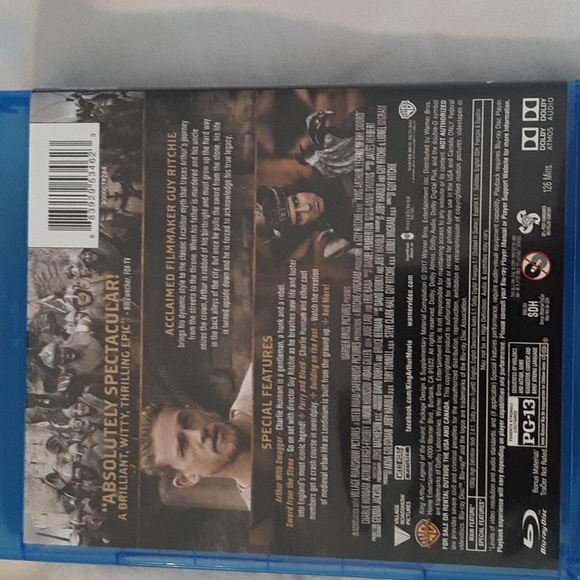 King Arthur Blu Ray - Picture 2 of 4